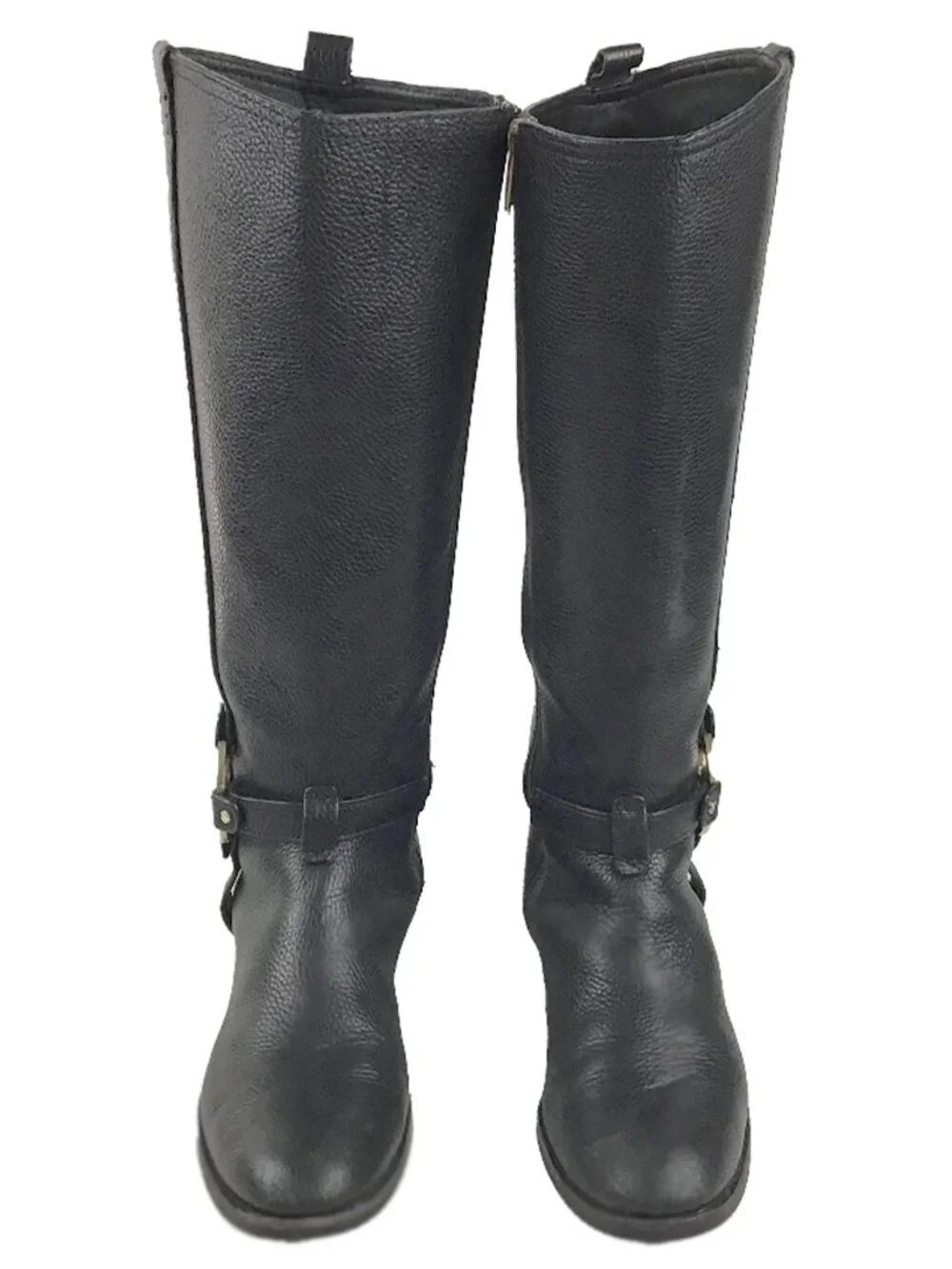 Tory Burch Amanda Riding Boots – Black Leather